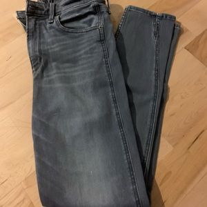 A&F Gray Skinny Jeans